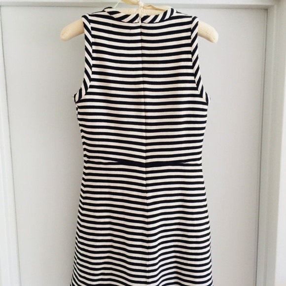 Madewell Navy & White Striped Sailor Dress Small - Picture 3 of 5